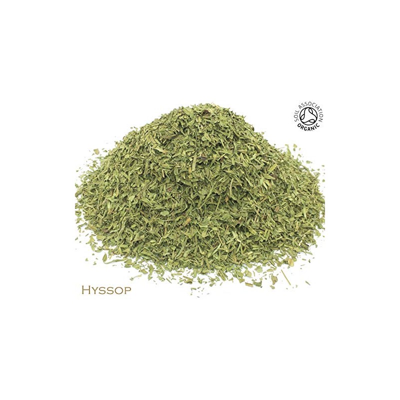Organic Hyssop Pure Herbal Infusion (25 Unbleached Tea Bags -