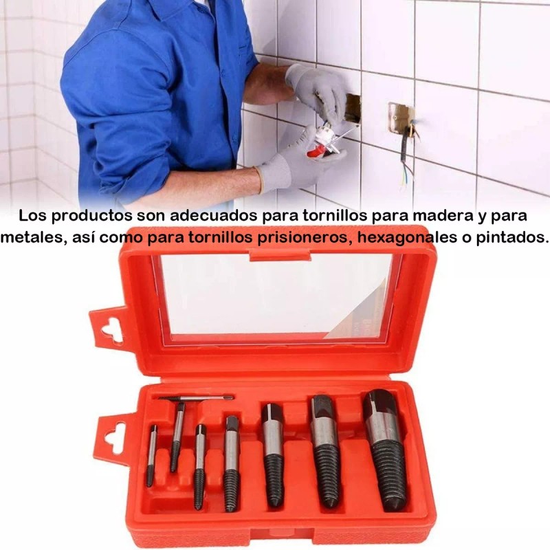 Generic 8 Piezas Rotas Dañadas Tubo De Agua Extractor Extractor