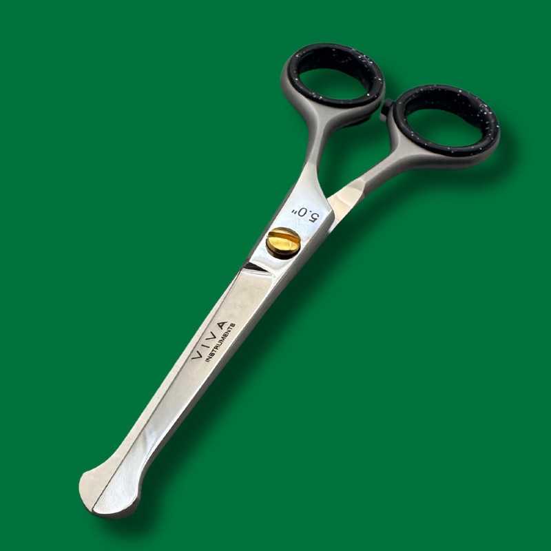Professional 5 Inch Safety Hair Scissors Beard Moushtache Children's Pet
