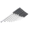 9 Pieces Roll Pin Punch Set Steel Punches Hand Pin