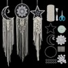FREEBLOSS 3 Set Moon and Star Macrame Kit Star Moon