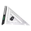 Woodworking Triangle Ruler 7in Dual Scale Square Angle Ruler Carpenter