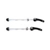 Multi colour bicycle quick release skewer set, front and rear,
