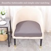 FOMIYES Round Loveseat Stretch Couch Cover Wear- Resistant All- Inclusive