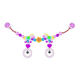 Heimess 763480 Wooden Pram String Clip On (Horse), multicolour