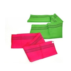 Domestic back-wheat towel Domestic back-wheat towel pink / 국산 등밀이 때타올 국산등밀이때타올 핑크