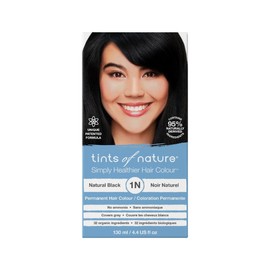 Tints of Nature Permanent Hair Colour 1N Natural Black 130ml
