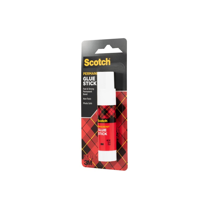 Scotch Glue Stick, .52 oz, Acid Free and Non-Toxic (6015)