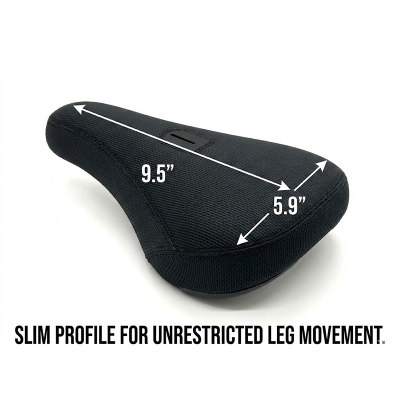 BMX Seat - Comfortable Padded Bike Saddle with Memory Foam