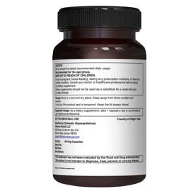 PURENUTRITION ME Pure Nutrition Triple Ginseng - an Unique and Effective Combination of Red Ginseng, American Ginseng and Siberian Ginseng. 790mg per Capsule | 60 Veg Caps Pack