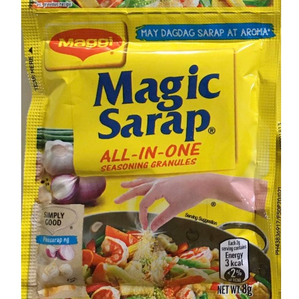 Maggi Magic Sarap todo en uno condimento 8 g 12 piezas por N/A [Foods]