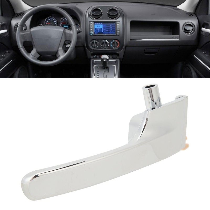 Door Inside Handle Chrome Stable Performance Sensitive Response Interior Door