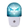 Axxitude Shiny Dragonfly Night Lights Plug into Wall for Girls