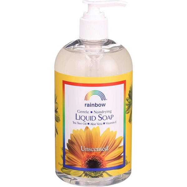 Rainbow Research Liquid Soap, Gentle Nondrying Unscented, 16 Fluid Ounce