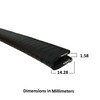 Flexible PVC Plastic Edge Protector Sharp & Rough Surface Guard