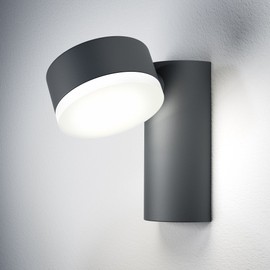 Osram Endura Style Spot RD Dark Grey LED Outdoor Luminaire, Warm White, 8 W