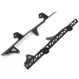 YNEI 2pcs Fits 03-09 Hummer H2 A-Pillar LED Light Bar Mount Bracket Spotlight Holder