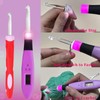 17 Size Counting Crochet Hooks Set, Light Up Crochet Hooks