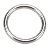 7 Pcs 304 Stainless Steel Metal O Ring Waterproof Rustproof
