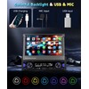 7 Inch Single DIN Flip Out Car Stereo with Wireless