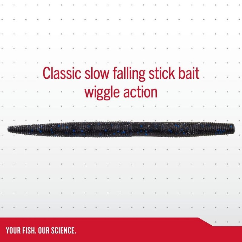 PowerBait MaxScent The General Black Blue Fleck 4in | 10cm