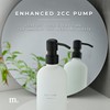 MaisoNovo Soap Dispenser 2-Piece Set | 16.9oz Clear Bottles with