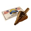 Drill Hog USA 1/4" to 1-3/8" Cobalt M42 Step Drill