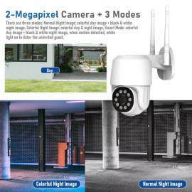 Unbranded/Generic Outdoor Smart Home wireless security camera with night vision WIFI motion sensor