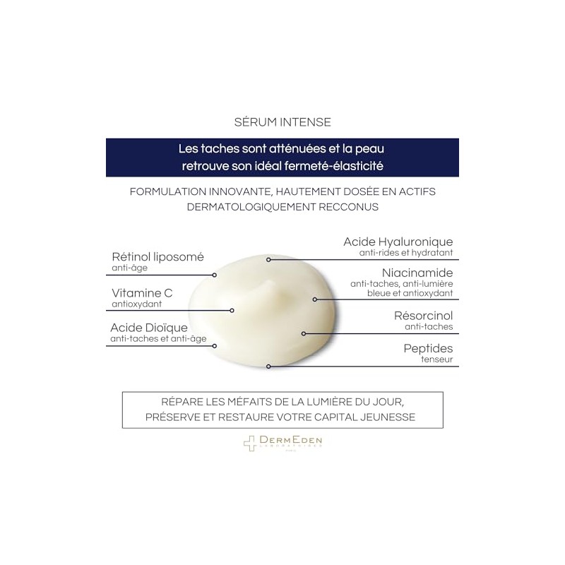 Dermeden - Protocolo Nocturno Intenso Suero Antiedad 30ml