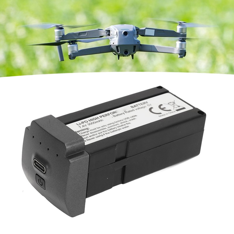 Drone Battery 7.4V 3000mah Overcharge Protection Short Circuit Protection Drone