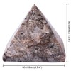 JIC Gem Large Sphalerite Geode Pyramid Natural Crystal Pyramid for