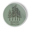 Squiddy Roosevelt National Forest - Vinyl Sticker for Car, Laptop,