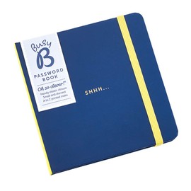 Busy B Password Notebook - Navy 9080