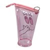 Barbapapa Pencil Case, Clear Cup, Pen Pouch, Face, Barbapapa 3.8