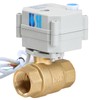 HSH-Flo 3/4" 2 Way 12VDC Brass NPT Reverse Polarity 2