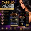 Biotina Colágeno Queratina Complejo B Suplemento 60 Caps