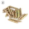 20pcs Double Ended Dowel Screw Self Tapping Threaded Bolts Woodworking