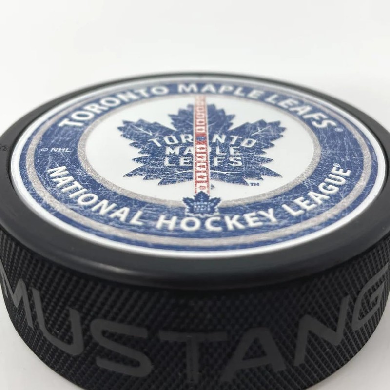 Toronto Maple Leafs Puck - Center Ice