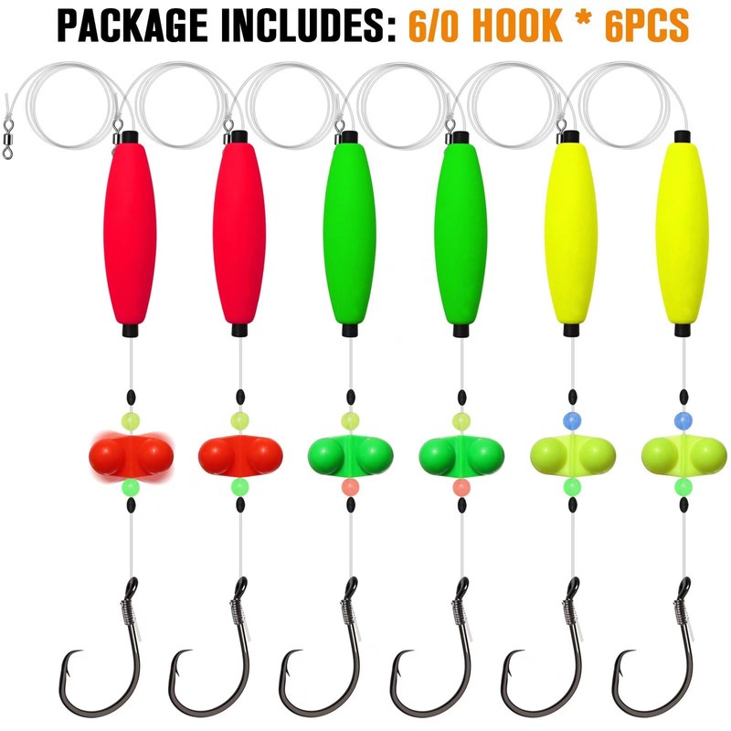 Dovesun Catfish Rigs Santee Rig Catfish Float Rigs Circle Hooks