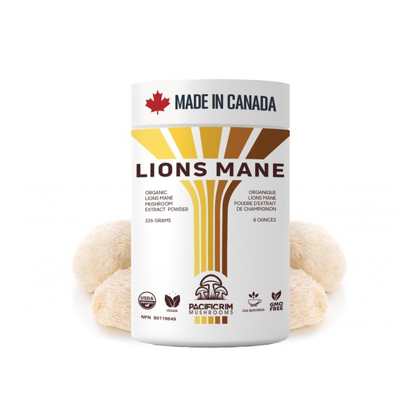 Pacific Rim Mushrooms Pacific Rim Mushrooms Lion's Mane Powder -