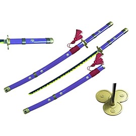 Anime Style Japanese Katana One Samurai Sword Cosplay New (Enma-PL)
