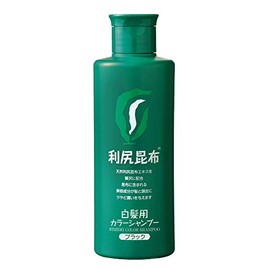 Rishiri Color Shampoo, Black, 6.8 fl oz (200 ml)