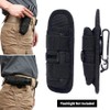 WYNEX Tactical Flashlight Holster Pouch, Rotatable Flashlight Holder Tactical Torch