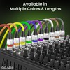 GEARit XLR Male to Female Microphone Cable (6 Feet, 6-Pack)