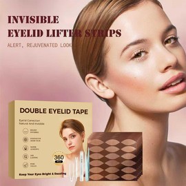 Eyelid Tape, 365Count Eyelid Lifter Strips, Glue-Free Eyelid Tape for Hooded Eyes Invisible, Eyelid Lift for Heavy Saggy, Uneven,Hooded, Mono-Eyelids