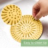 Gotega Drain Strainers, Hair Catcher Shower Drain Covers Protector, Flexible