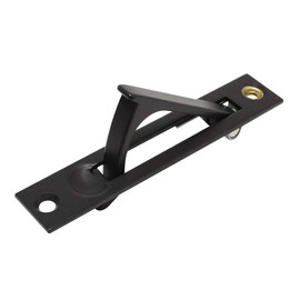 Litepak Door Edge Pull Premium Sliding Hardware Modern Style Spring (2 Pack, Oil Rubbed Bronze)