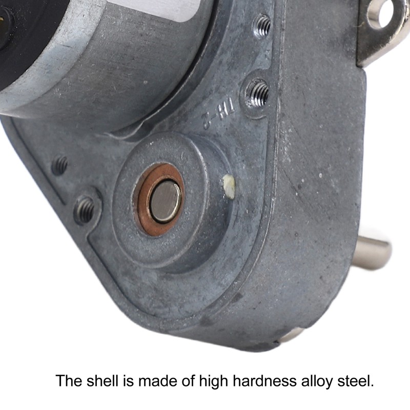Gear Motor DC 12V 5RPM Speed Reduction Geared Motor Alloy
