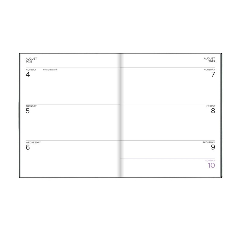 Academic Diary 2025-2026 A5 Week to View by Pirongs |