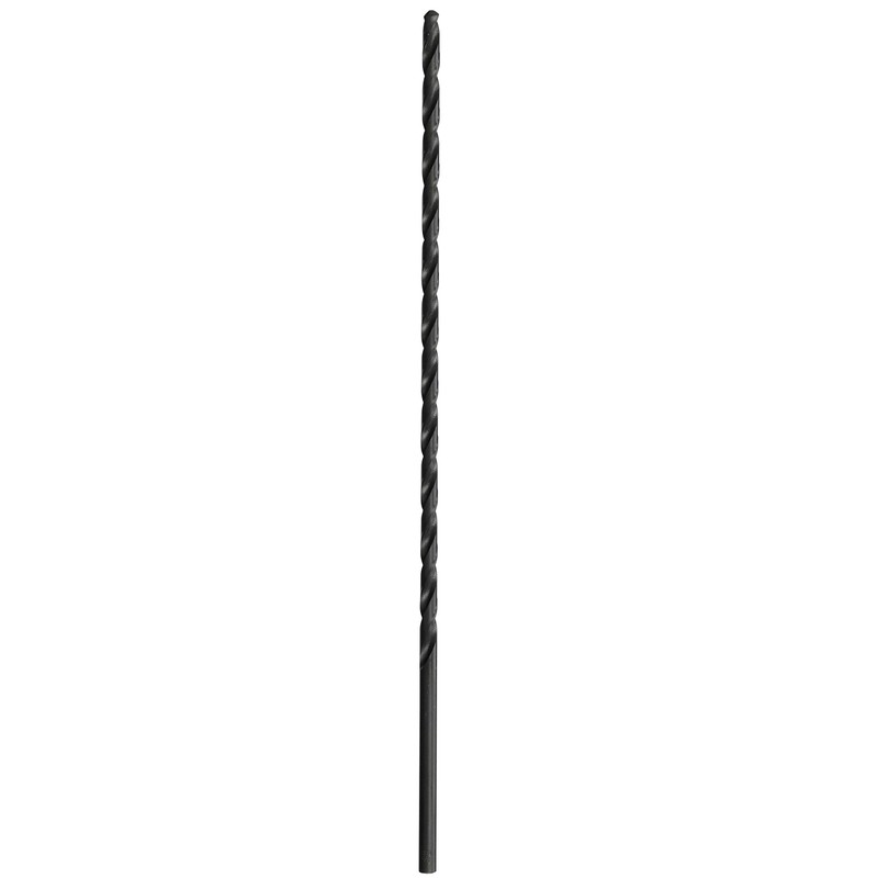 HSS Extra Long Drill Bit Straight Shank Size: 1/4" x